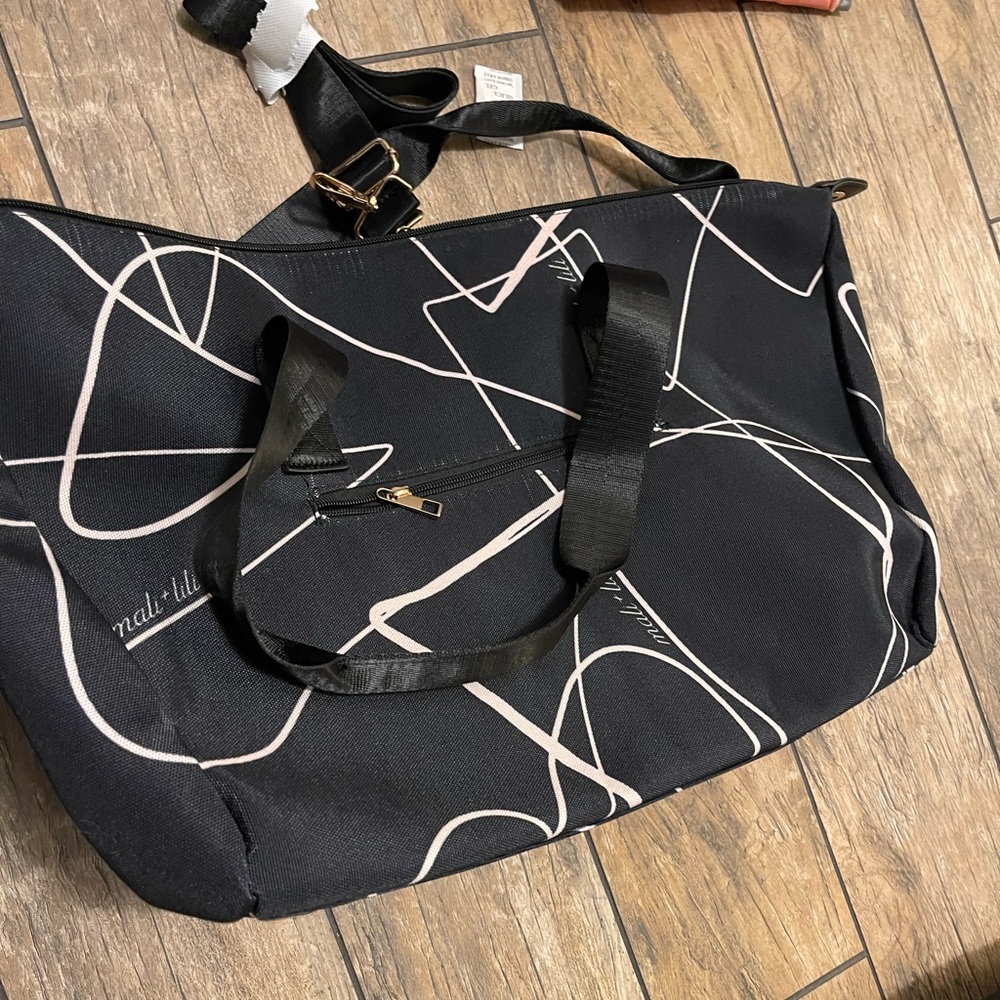 Carry On Tote or Gym Bag - Mali & Lili - Brand New